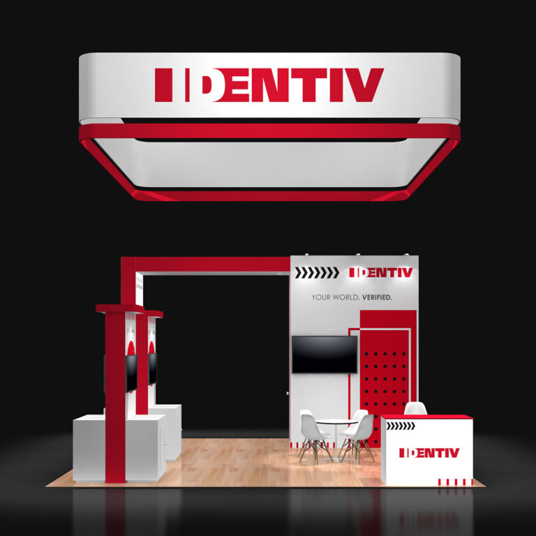PE2020 06 — 20x20 trade show booth rental by Pure Exhibits