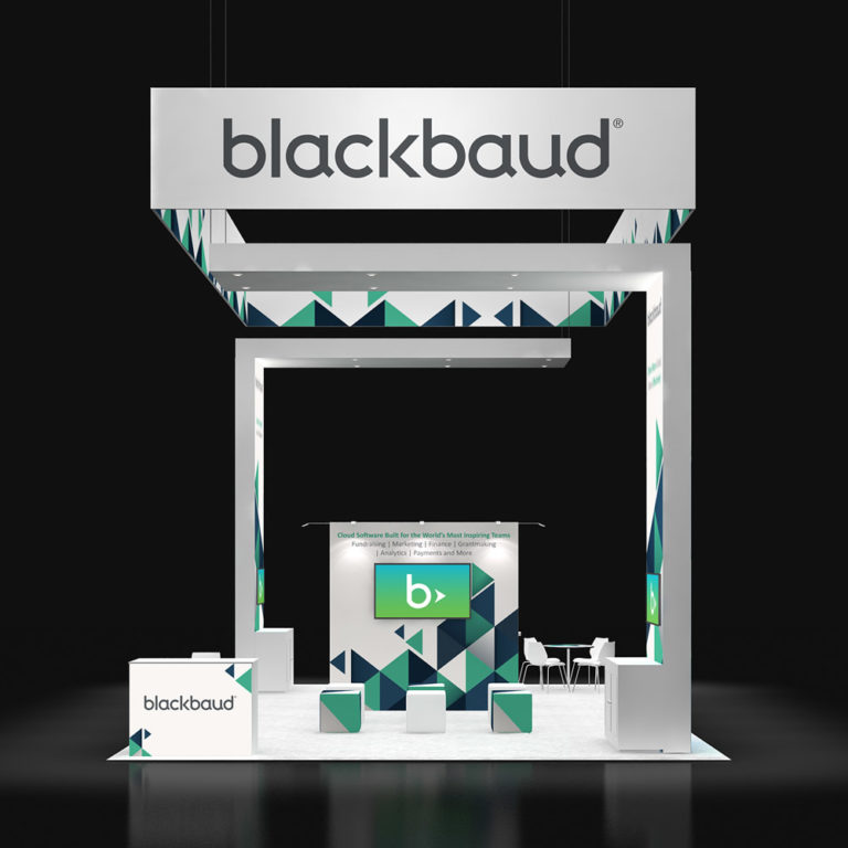 PE2030 02 — 20x30 trade show booth rental by Pure Exhibits