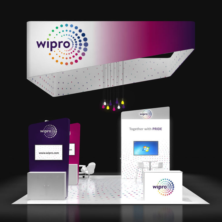 PE2030 05 — 20x30 trade show booth rental by Pure Exhibits