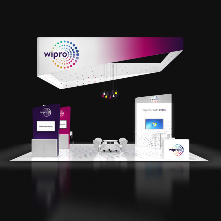 PE3030 05 — 30x30 trade show booth rental by Pure Exhibits