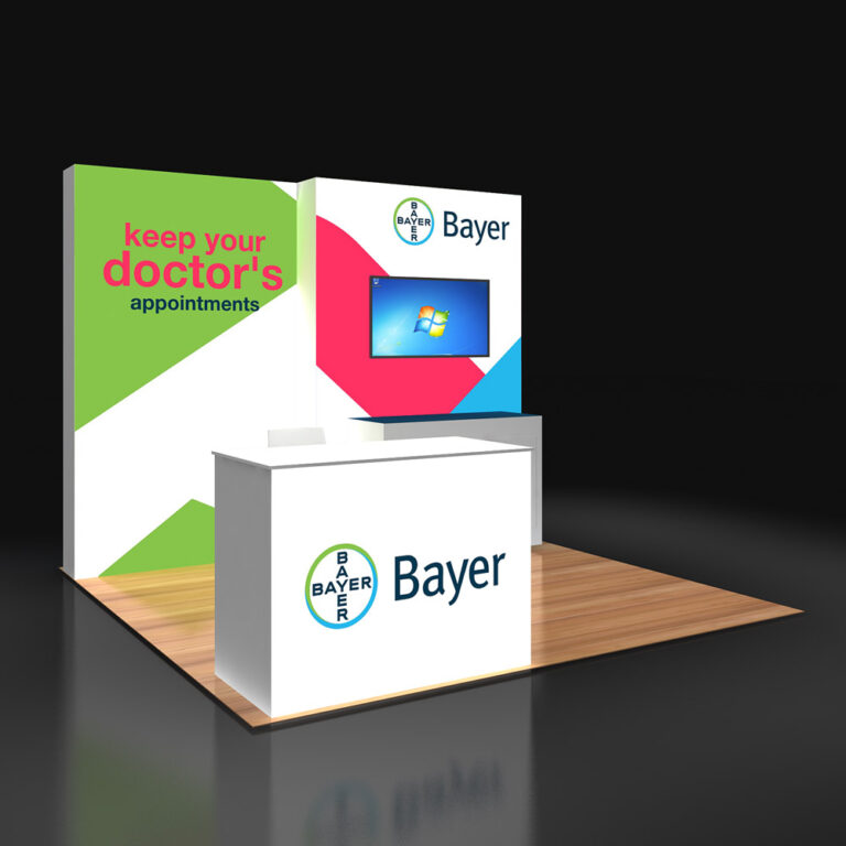 PE1010 10 — 10x10 trade show booth rental by Pure Exhibits