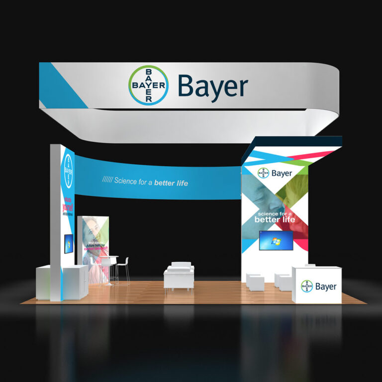 PE2030 08 — 20x30 trade show booth rental by Pure Exhibits
