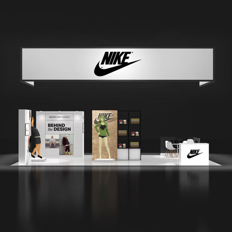 PE2030 09 — 20x30 trade show booth rental by Pure Exhibits