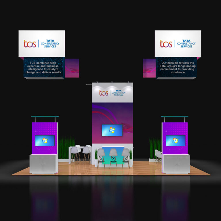 PU2030 12 — 20x30 trade show booth rental by Pure Exhibits