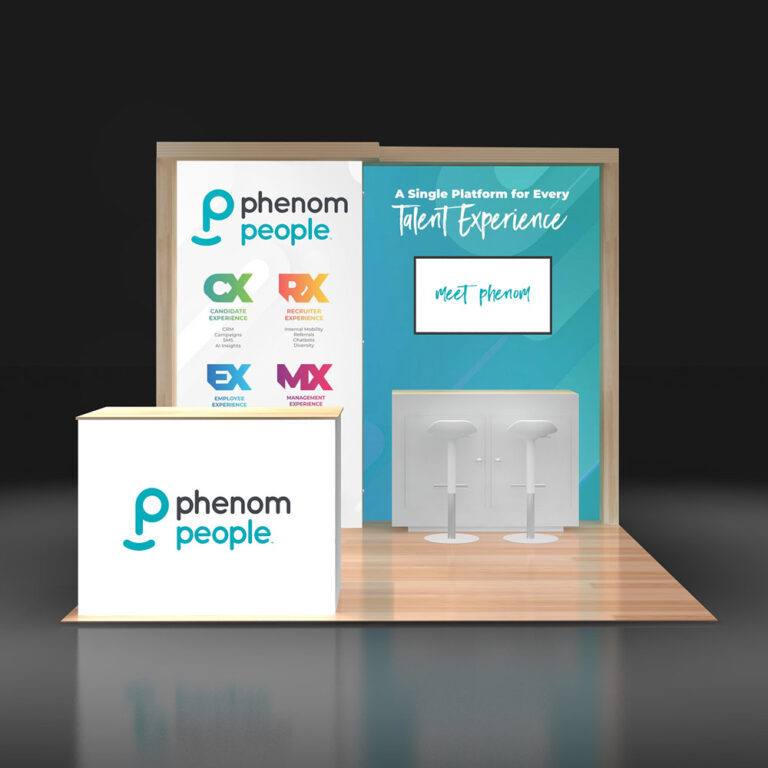 PE1010 13 — 10x10 trade show booth rental by Pure Exhibits