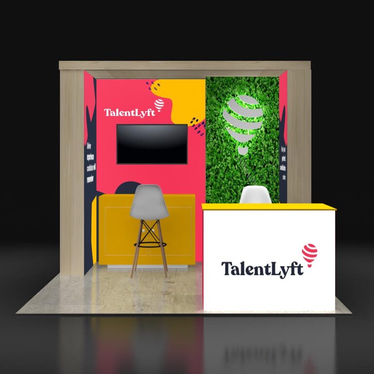 PE1010 14 — 10x10 trade show booth rental by Pure Exhibits