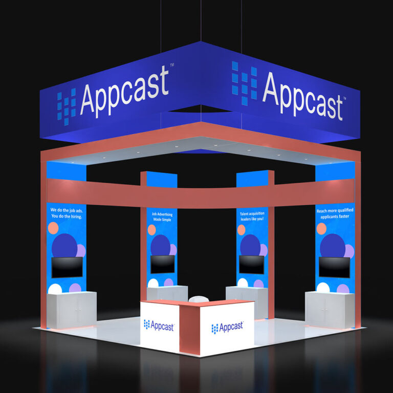 PE2020 15 — 20x20 trade show booth rental by Pure Exhibits