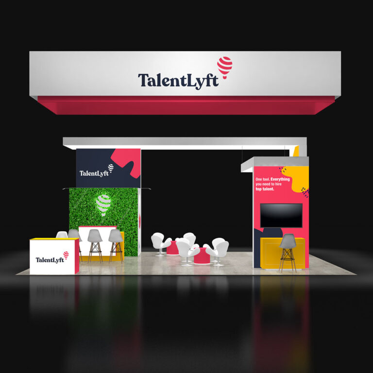 PE2030 14 — 20x30 trade show booth rental by Pure Exhibits