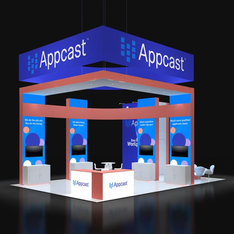 PE2030 15 — 20x30 trade show booth rental by Pure Exhibits