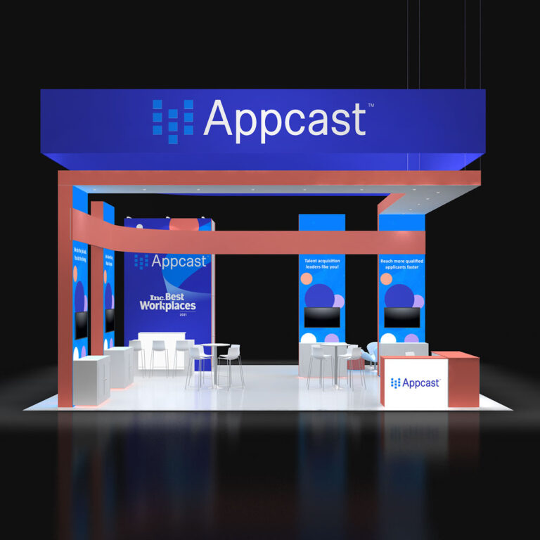 PE3030 15 — 30x30 trade show booth rental by Pure Exhibits