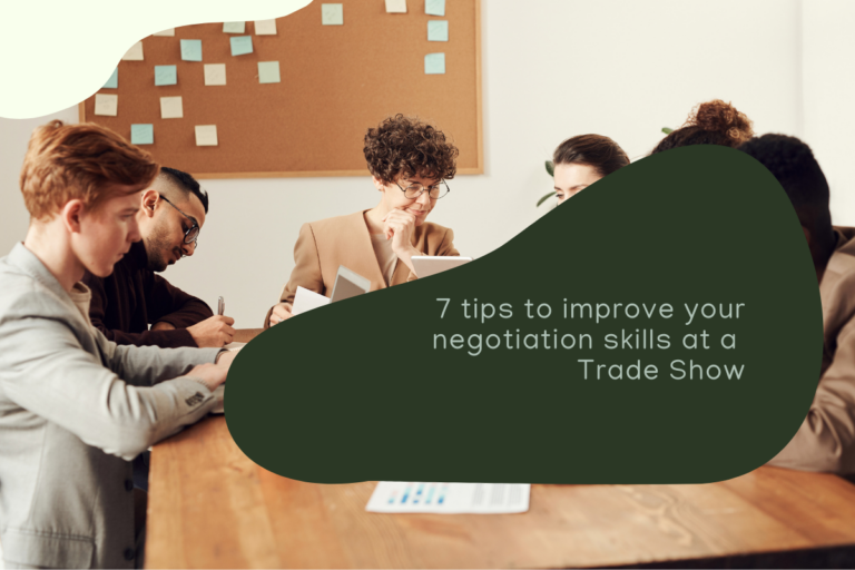 7 Tips to Improve Your Negotiation Skills at a Trade Show
