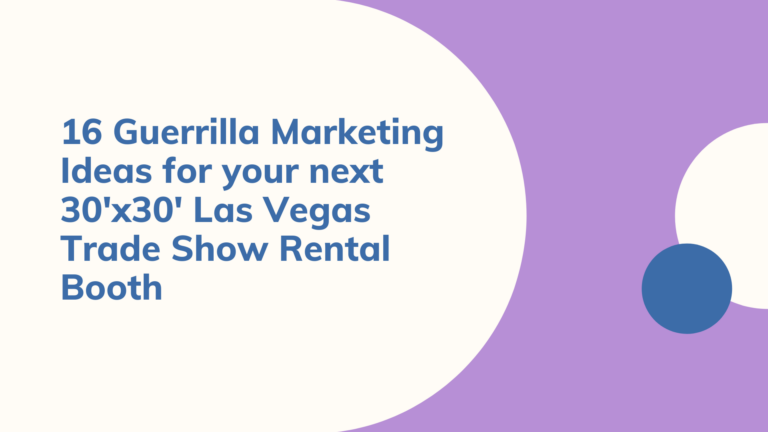16 Trade Show Marketing Ideas