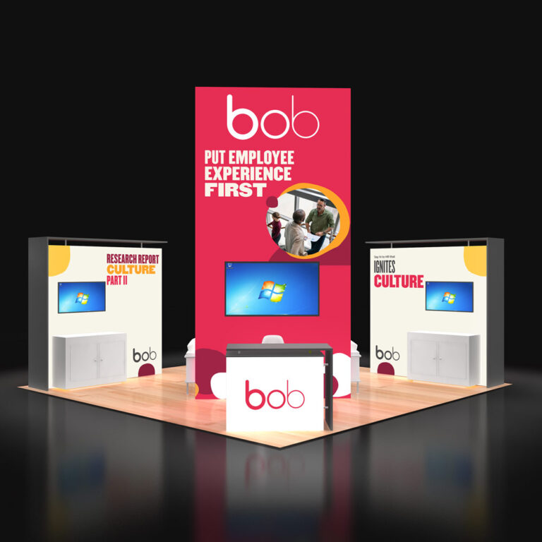 PE2020 19 — 20x20 trade show booth rental by Pure Exhibits