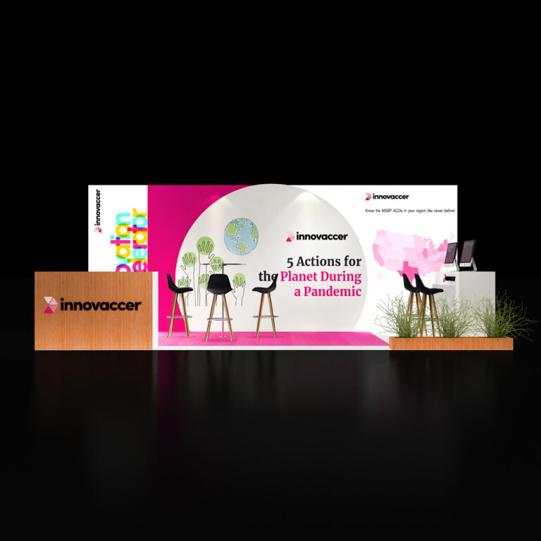 PE1020 20 — 10x20 trade show booth rental by Pure Exhibits