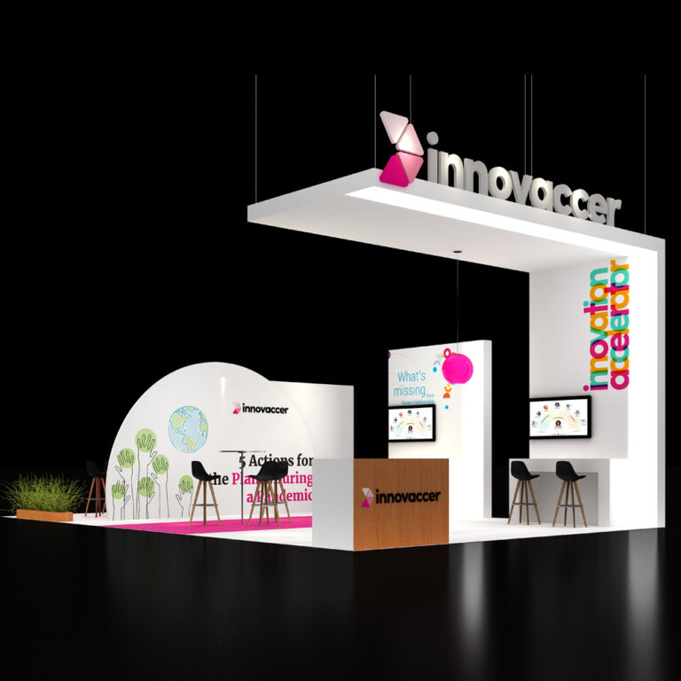 PE2030 21 — 20x30 trade show booth rental by Pure Exhibits