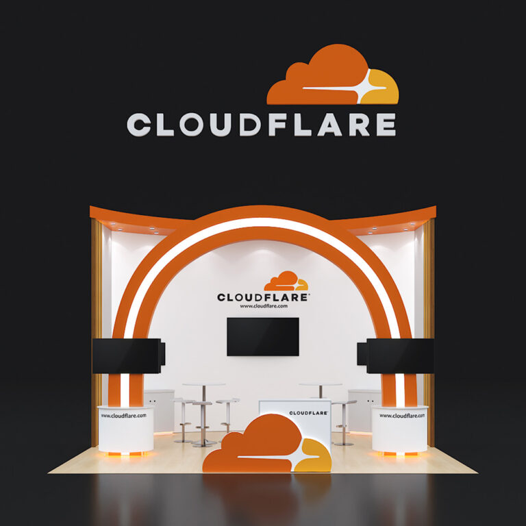 PE2020 42 — 20x20 trade show booth rental by Pure Exhibits