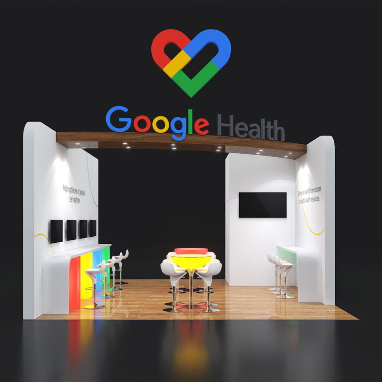 PE2020 45 — 20x20 trade show booth rental by Pure Exhibits