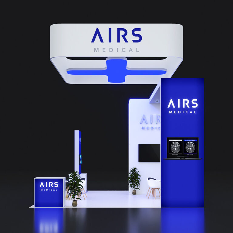 PE2020 44 — 20x20 trade show booth rental by Pure Exhibits