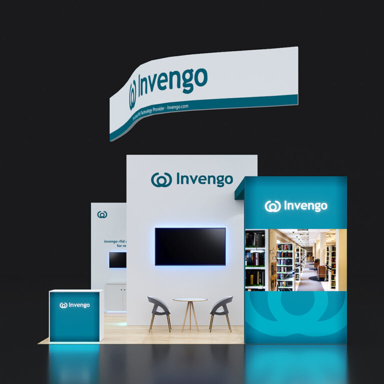 PE2020 41 — 20x20 trade show booth rental by Pure Exhibits