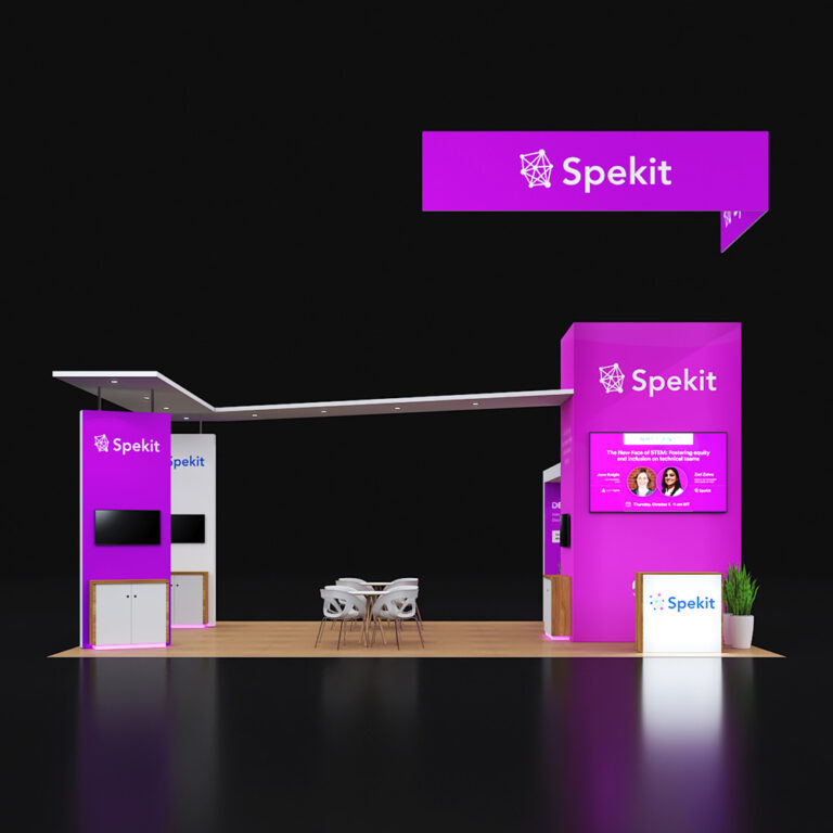 PE2030 30 — 20x30 trade show booth rental by Pure Exhibits