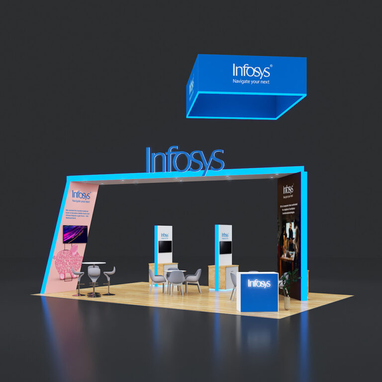PE2030 32 — 20x30 trade show booth rental by Pure Exhibits