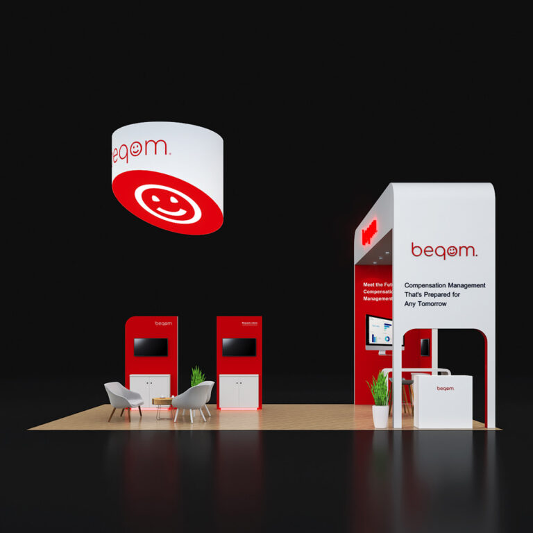 PE2030 33 — 20x30 trade show booth rental by Pure Exhibits