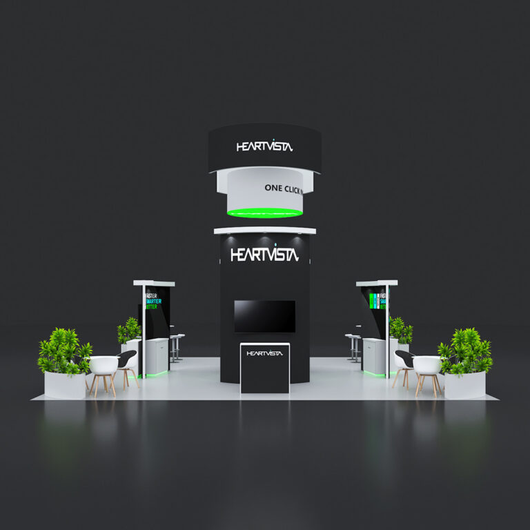 PE3030 26 — 30x30 trade show booth rental by Pure Exhibits