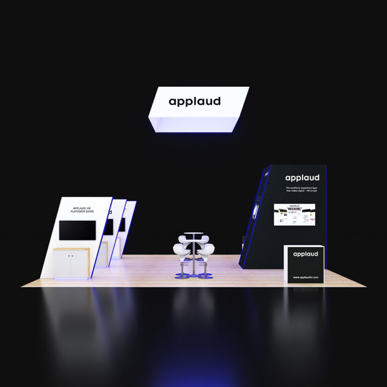 PE3030 30 — 30x30 trade show booth rental by Pure Exhibits