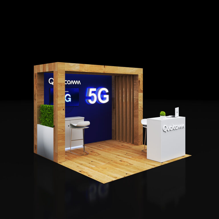 PE1010 30 — 10x10 trade show booth rental by Pure Exhibits