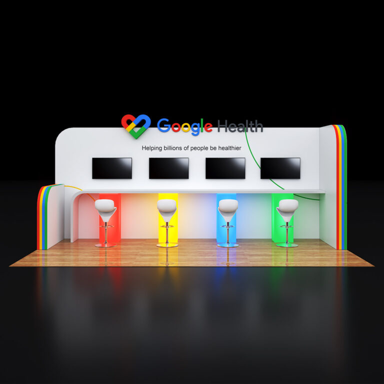 PE1020 34 — 10x20 trade show booth rental by Pure Exhibits