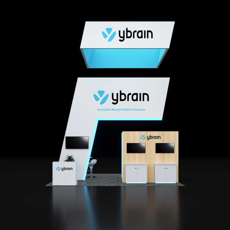 PE2020 57 — 20x20 trade show booth rental by Pure Exhibits