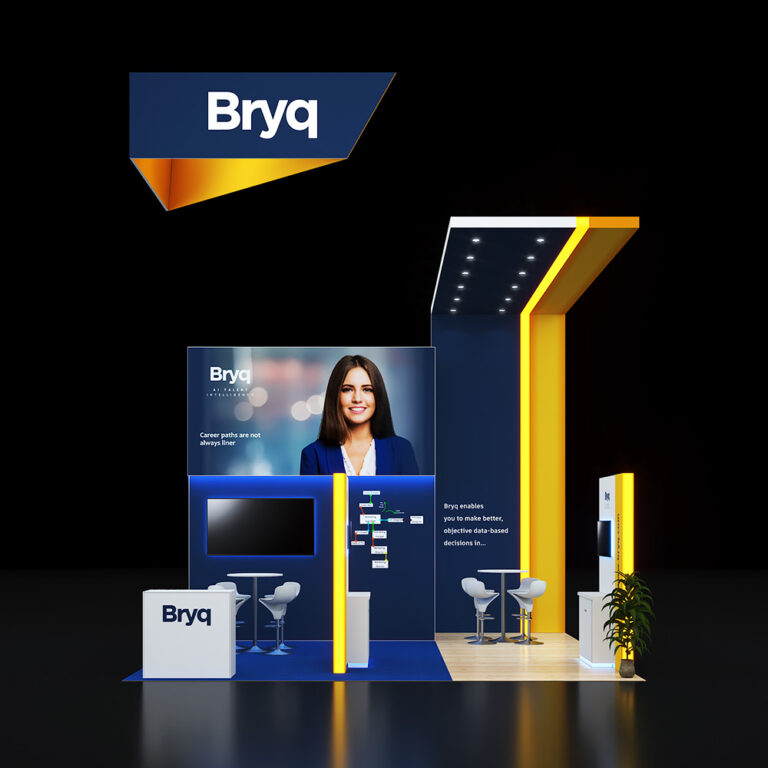 PE2020 56 — 20x20 trade show booth rental by Pure Exhibits