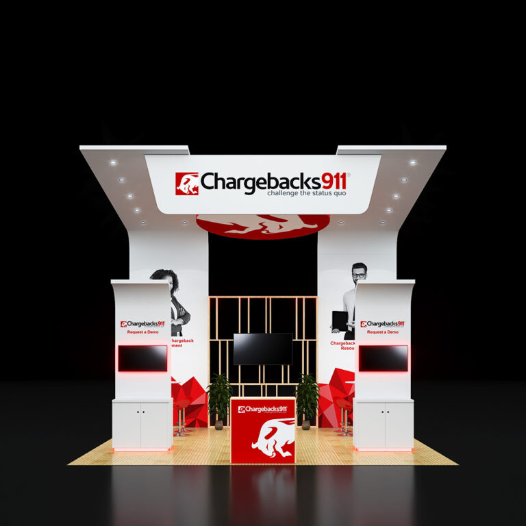 PE2020 55 — 20x20 trade show booth rental by Pure Exhibits