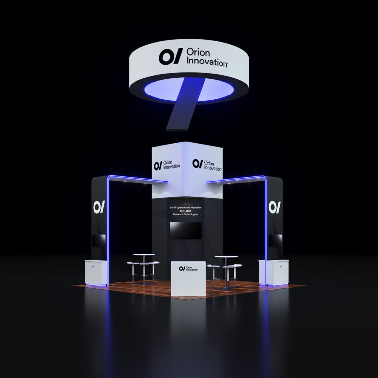 PE2020 51 — 20x20 trade show booth rental by Pure Exhibits