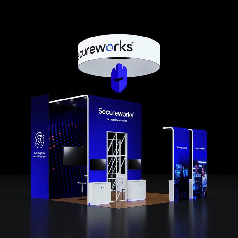 PE2020 50 — 20x20 trade show booth rental by Pure Exhibits