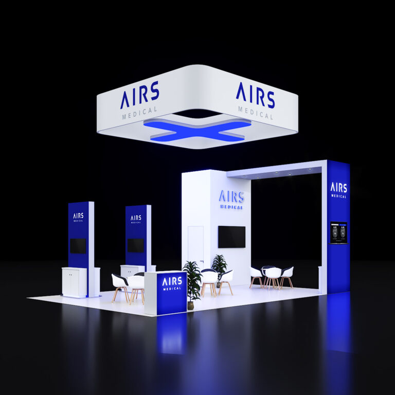 PE2030 39 — 20x30 trade show booth rental by Pure Exhibits