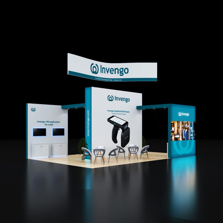 PE2030 40 — 20x30 trade show booth rental by Pure Exhibits