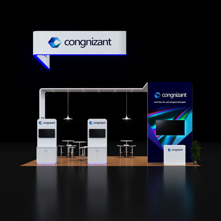 PE2030 37 — 20x30 trade show booth rental by Pure Exhibits