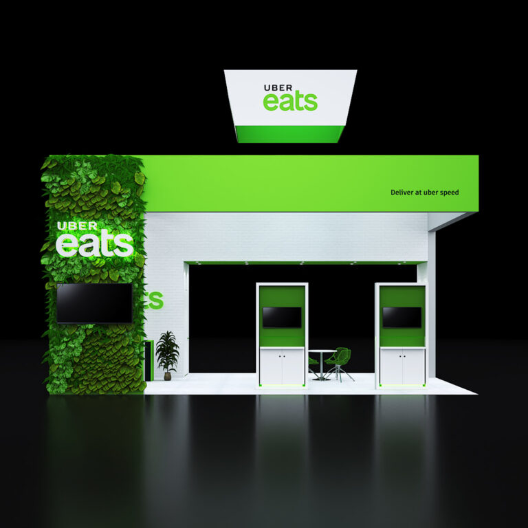 PE2030 36 — 20x30 trade show booth rental by Pure Exhibits