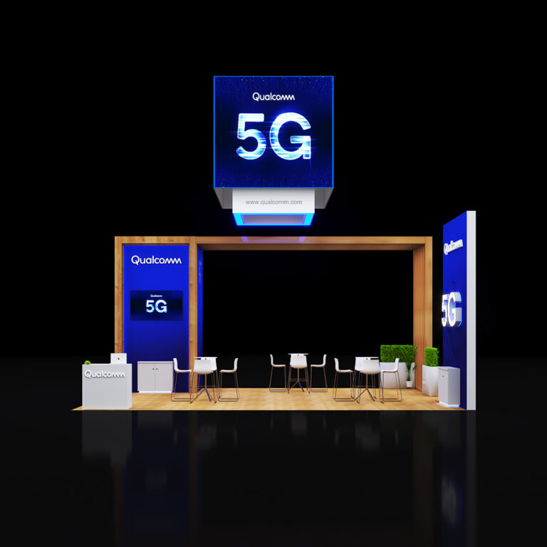 PE2030 35 — 20x30 trade show booth rental by Pure Exhibits