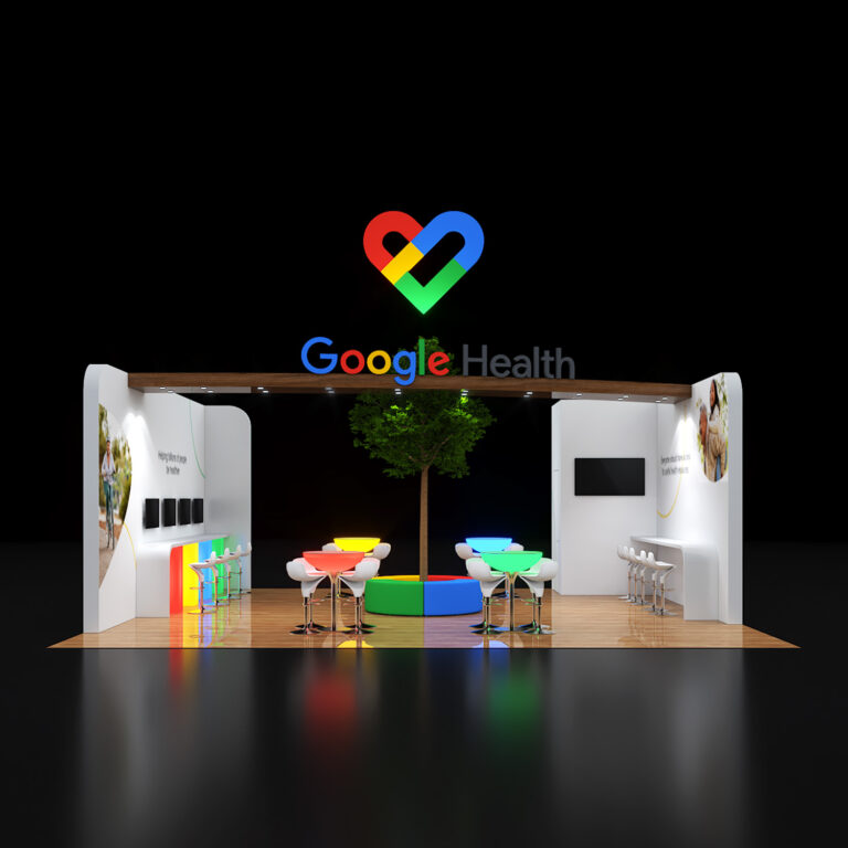 PE3030 38 — 30x30 trade show booth rental by Pure Exhibits