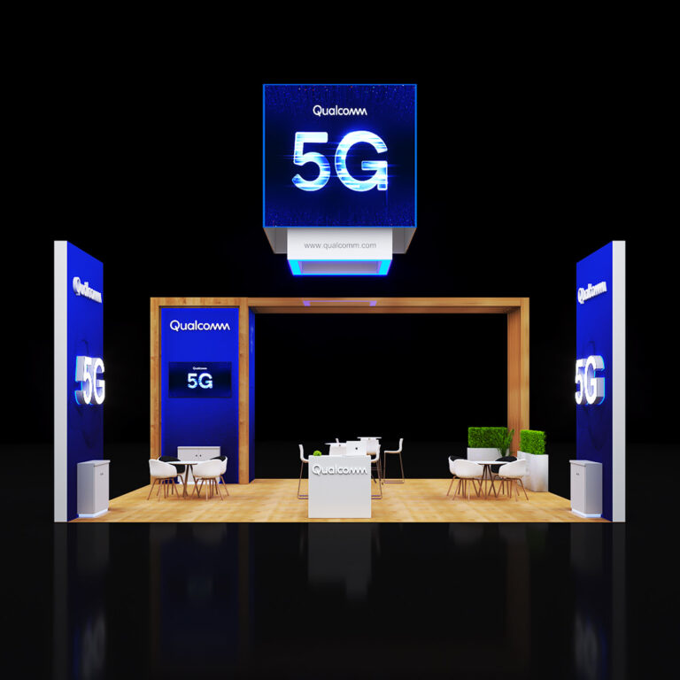 PE3030 35 — 30x30 trade show booth rental by Pure Exhibits