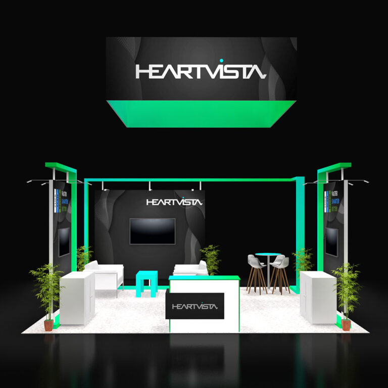 PE2020 76 — 20x20 trade show booth rental by Pure Exhibits