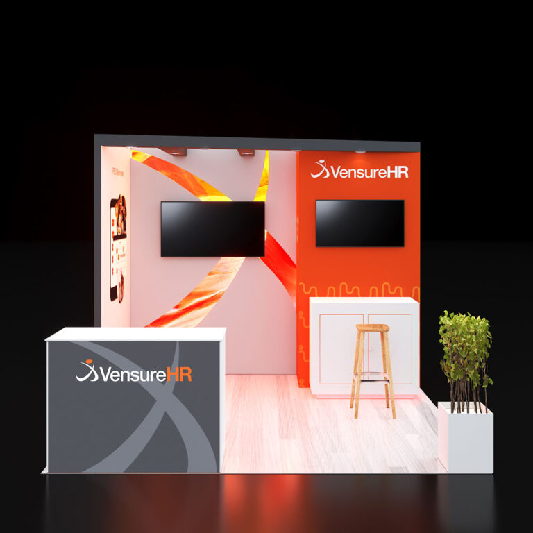 PE1010 33 — 10x10 trade show booth rental by Pure Exhibits