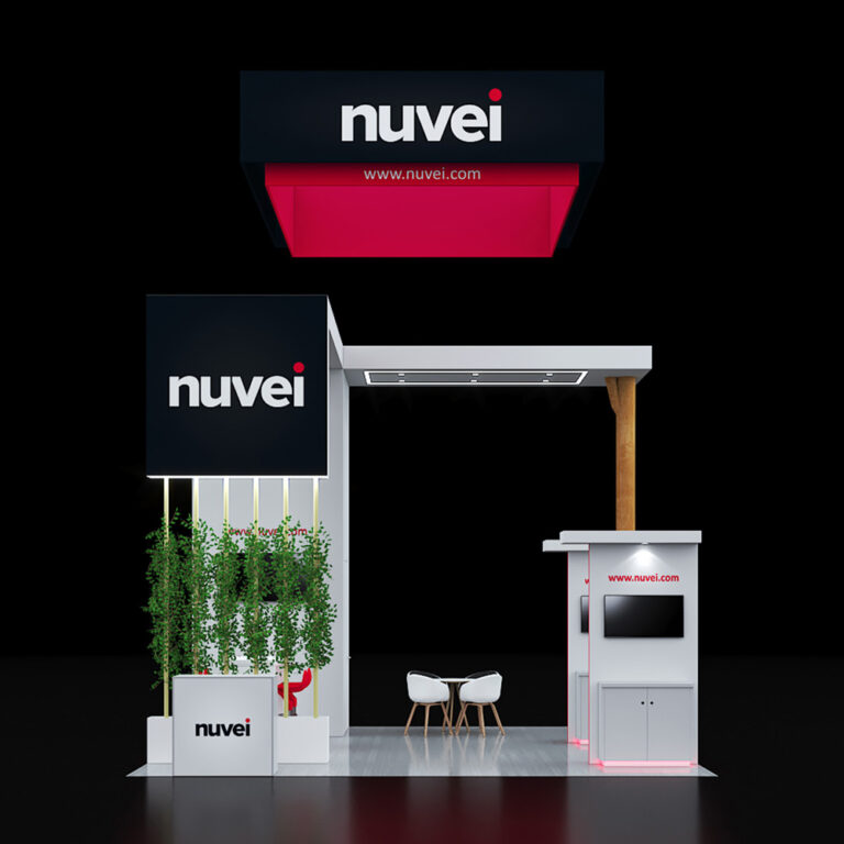 PE2020 67 — 20x20 trade show booth rental by Pure Exhibits