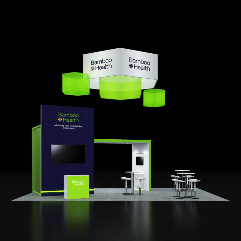 PE2020 43 — 20x30 trade show booth rental by Pure Exhibits