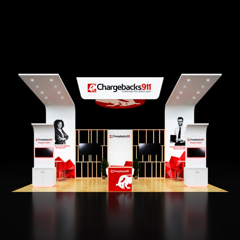 PE2030 46 — 20x30 trade show booth rental by Pure Exhibits