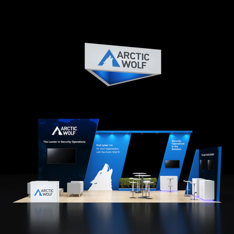 PE2030 52 — 20x30 trade show booth rental by Pure Exhibits