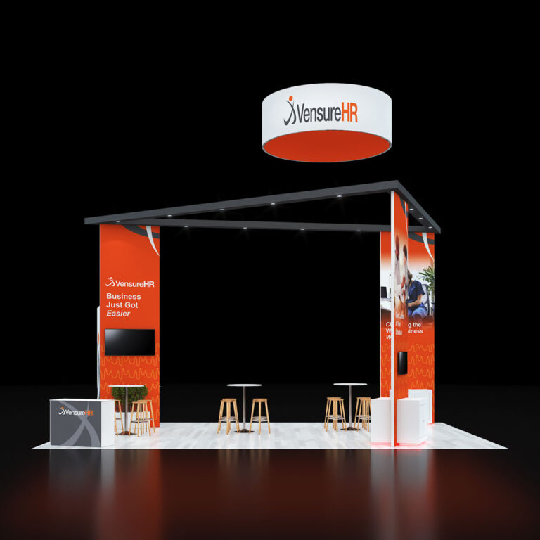 PE2030 53 — 20x30 trade show booth rental by Pure Exhibits
