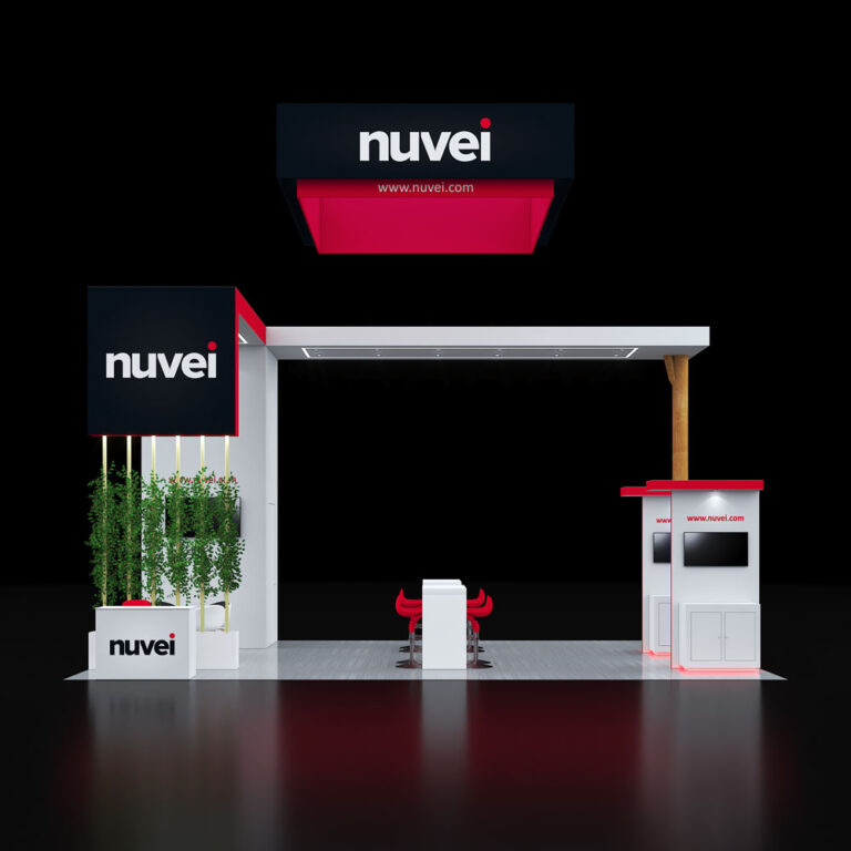 PE2030 56 — 20x30 trade show booth rental by Pure Exhibits